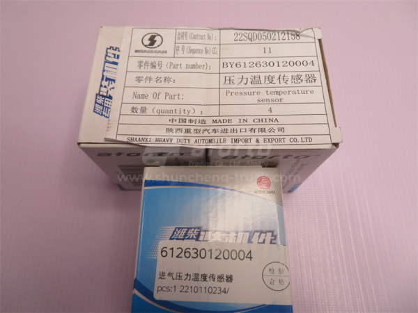 Датчик температуры входящего воздуха WEICHAI WP10/WP12 Euro III (оригинал)