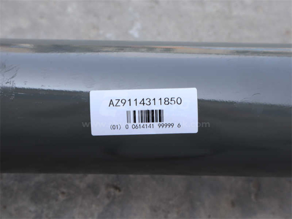 Кардан 1850мм фланец-180 крестовина-57 отв.-4 SHAANXI F2000