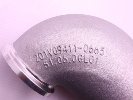 Трубка воздушный турбины MAN MC11/MC13 алюминиевая