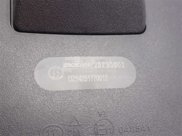 Зеркало SHAANXI X3000 нижнего вида (малое круглое) с кронштейн (оригинал)