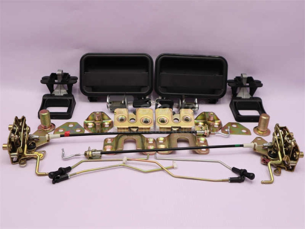 Замок двери кабины HOWO в сборе левый + правой (оригинал)