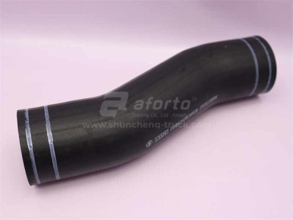 Патрубок радиатора SHAANXI X3000/WP10 нижний (оригинал)