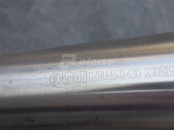 Трубка интеркулера SHAANXI F3000 (нержавейка) (оригинал)