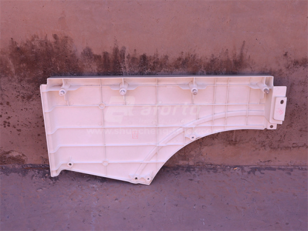 Крыло SHAANXI X6000 самосвал переднее (задняя часть) левое (оригинал)