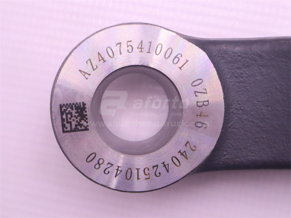 Сошка поперечной рулевой тяги HOWO 2020 левая (оригинал)