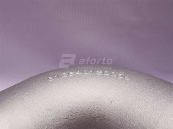 Трубка воздушный турбины WEICHAI WP10.336E53 алюминиевый (оригинал)