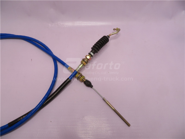 Трос педали газа HOWO 2009 2.4м. (хорошее качество)