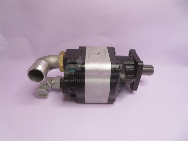 Гидронасос подъёма кузова (для КПП FAST) (8 шлицов правого вращения выход сзади) BEIXING