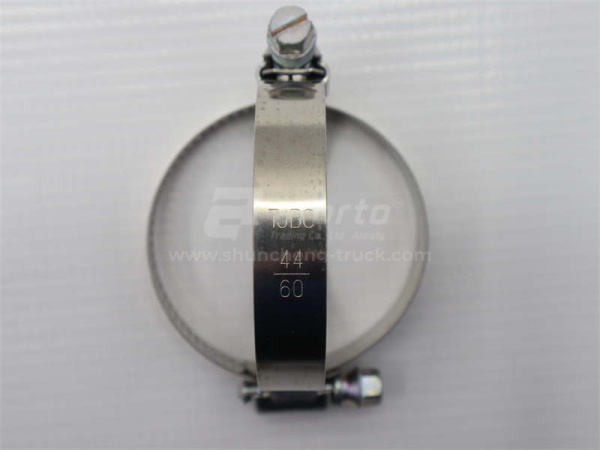 Хомут ленточный широкий SINOTRUK TX внутренний диаметр 44-60 (оригинал)