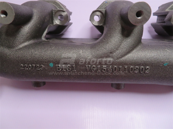 Коллектор выпускной D10 задний 0202 (оригинал)