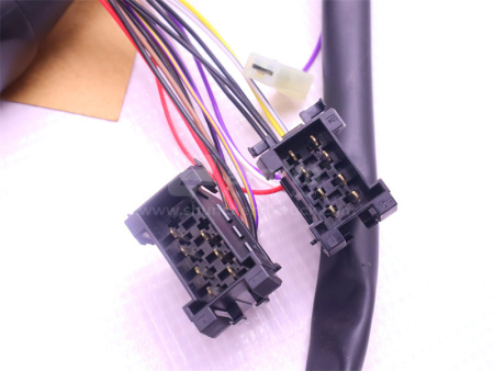 Переключатель света и поворотов подрулевой SHAANXI F2000 (оригинал)