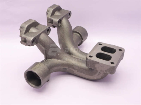 Коллектор выпускной D10 среднего 0008 (оригинал)