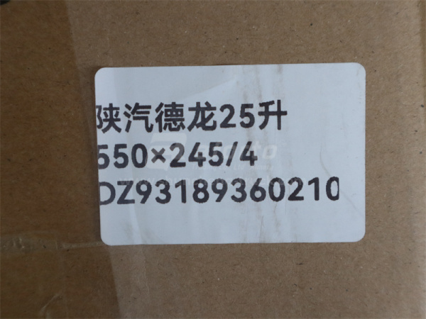 Ресивер осушителя воздуха 25L SHAANXI F2000/F3000 55*24.5 0/2/2 (оригинал)