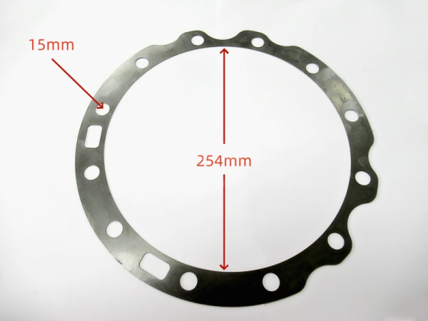 Шайба регулировочная SHAANXI HANDE/HOWO AC16 картера редуктора зад. моста S=0,5
