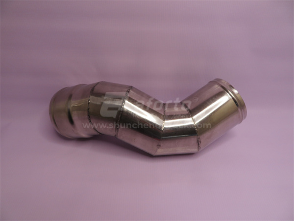 Трубка интеркулера SHAANXI F2000 металлический (нержавейка)