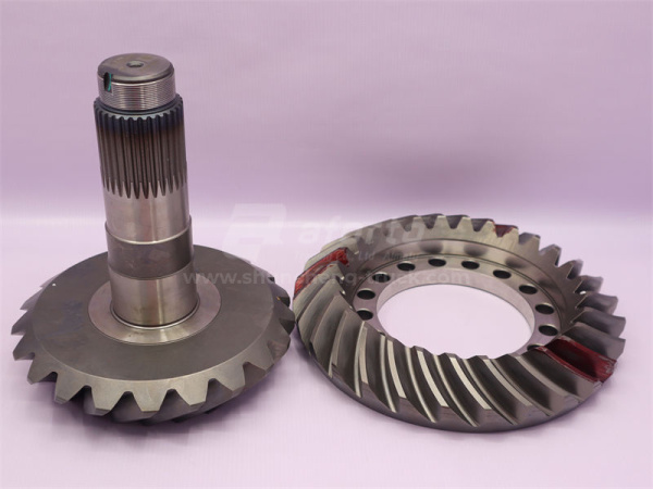 Коническая пара SHAANXI HANDE TGX среднего моста 21:28 31зуб (оригинал)