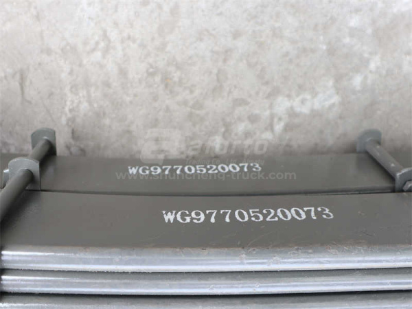 Рессора HOWO 70T передняя в сборе 12 листов (18мм)