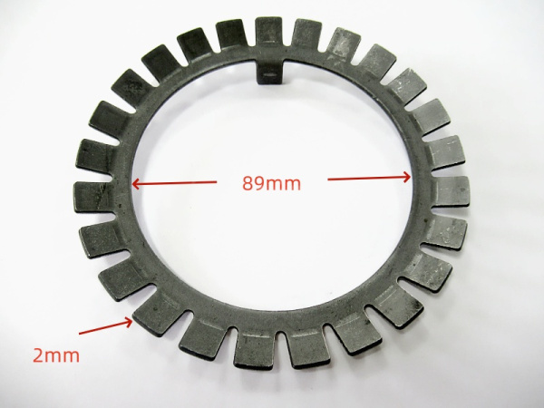 Шайба стопорная ступицы задней HANDE 300/MCP16/NORD BENZ/GTL (оригинал)