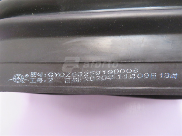 Гофра воздухозаборника SHAANXI F3000 QINYAN