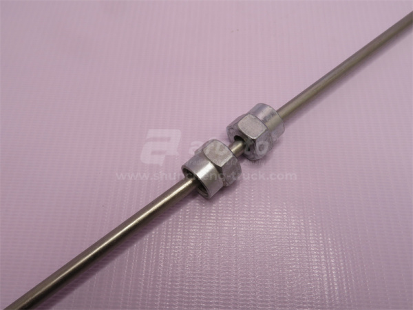 Трубки ТНВД (на форсунки) WD615 Euro II прямая 80 см 2 большой наконечник (хорошее качество)