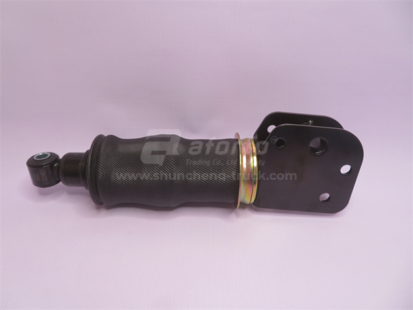 Амортизатор кабины SHAANXI X3000 задний пневматический HEZEYUJIE