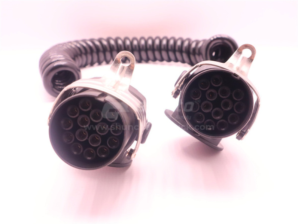 Кабель электрический на прицеп 15 полюсов SHAANXI X6000 (оригинал)