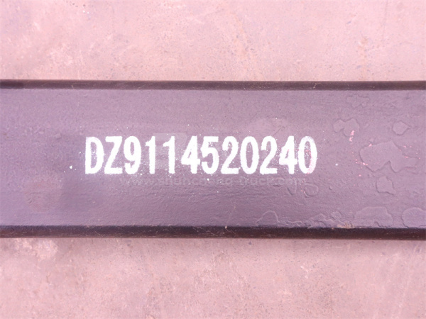 Лист рессоры SHAANXI F2000/M3000/X3000/X5000 25 мм задней № 1 - 25мм длина 1640мм