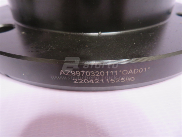 Фланец моста HOWO 70T AC26 180/107/58/4 (диаметр /высота 107mm/шлицы /отверстия) (оригинал)