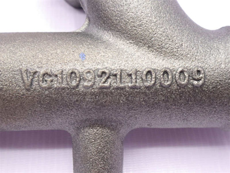 Коллектор выпускной D10 задний 0009 (оригинал)