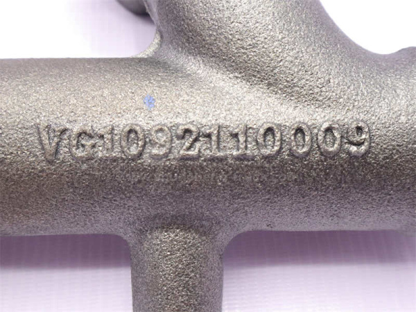 Коллектор выпускной D10 задний 0009 (оригинал)