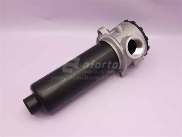 Фильтр гидравлики SHAANXI (на обратку) в сборе