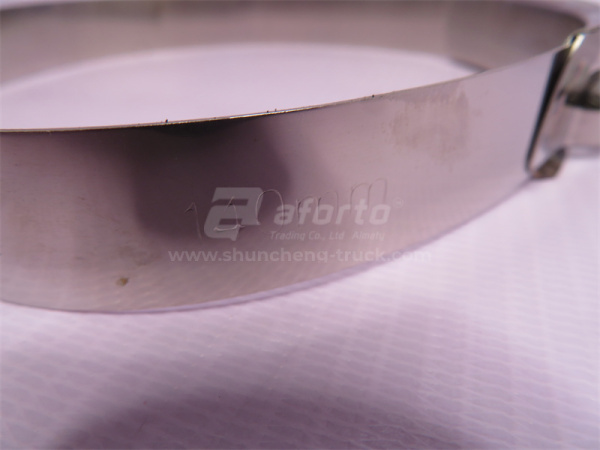 Хомут ленточный широкий D = 140