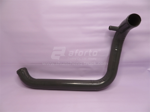 Трубка системы охлаждения HOWO металлический L -образный 0212