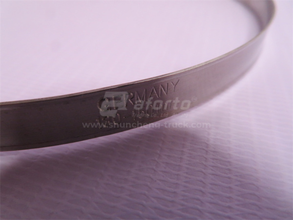 Хомут червячный широкий D = 130-150