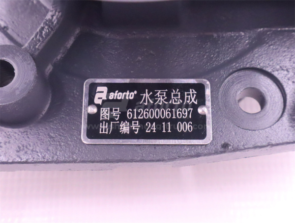 Помпа 1697 WP10.340E32 4 клапана AFORTO