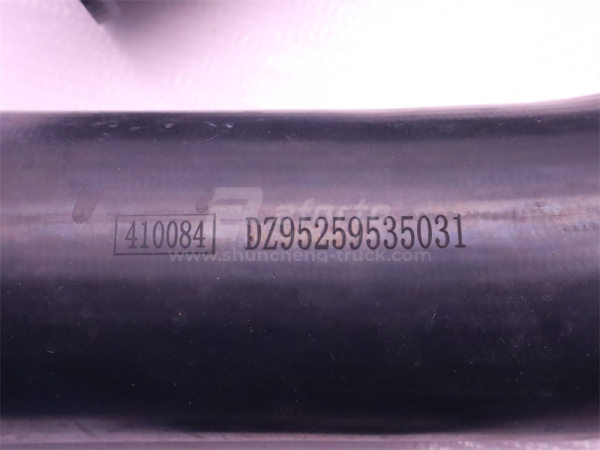 Патрубок радиатора SHAANXI X3000 верхний 5031 (оригинал)