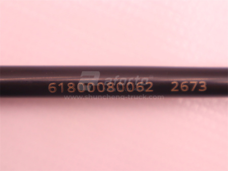 Трубка топливная стальная WD615/WP10.380E32 0062 (оригинал)