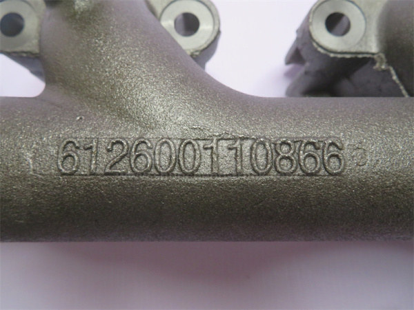 Коллектор выпускной миксер WEICHAI WP10/LINGONG 70T задний