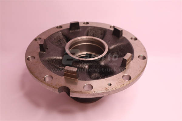 Ступица SHAANXI F2000 передняя (хорошее качество)