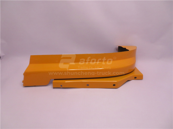 Заглушка бампера SHAANXI F3000 левая желтая