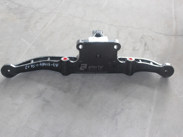 Кронштейн амортизатора SHAANXI X6000 левая (оригинал)