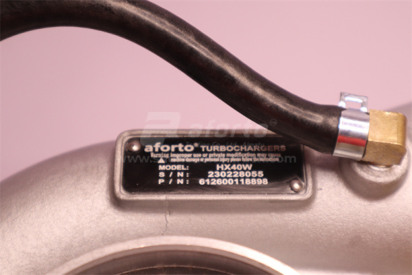 Турбокомпрессор 8898 WD615 290 л.с. SHAANXI Фланец AFORTO