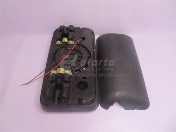 Зеркало SHAANXI F2000/F3000 боковое верхнее большое с подогревом