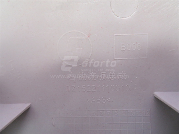 Обтекатель кабины SHAANXI M3000 новая модель красный правый