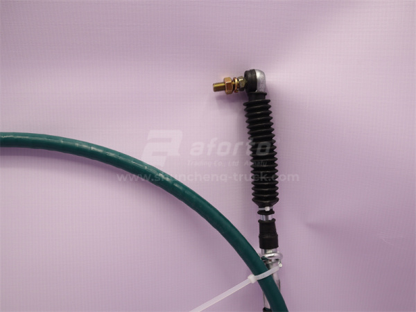 Трос переключения передач КПП HOWO 2007 3.4M красный (хорошее качество)