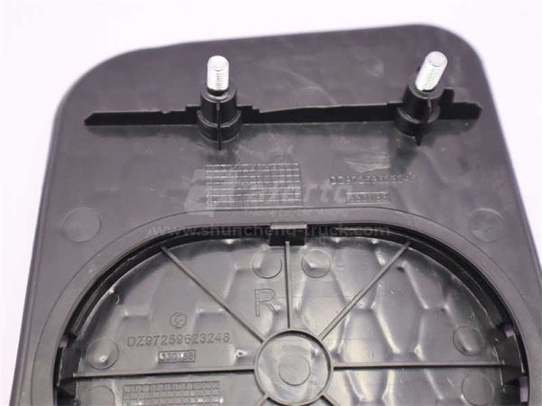 Решётка бампера SHAANXI X3000 самосвал черная левый