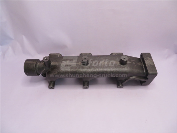 Коллектор выпускной SINOTRUK WP10 Euro II задний 0123