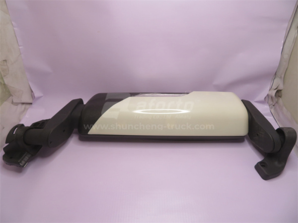 Зеркало SHAANXI X3000 боковое правое в сборе с подогревом белый