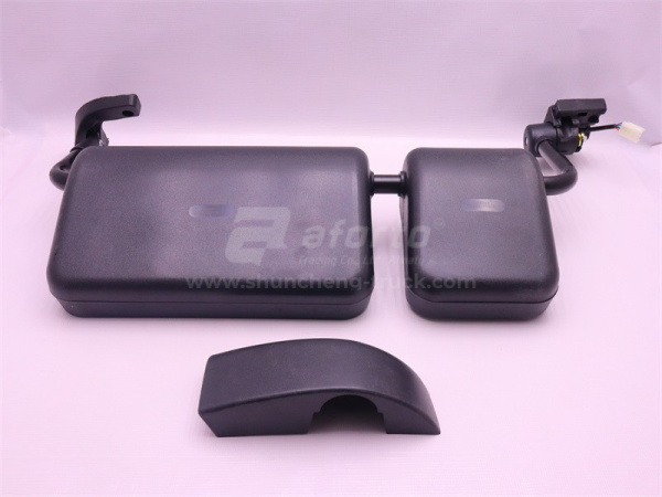 Зеркало SHAANXI L3000 боковое правое в сборе с подогревом