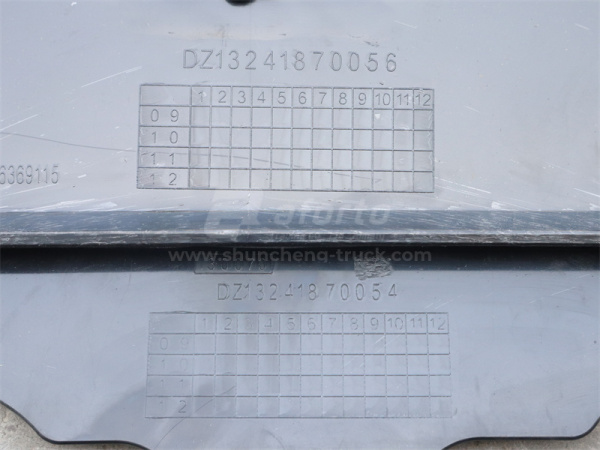 Козырек солнцезащитный SHAANXI F3000 двойной